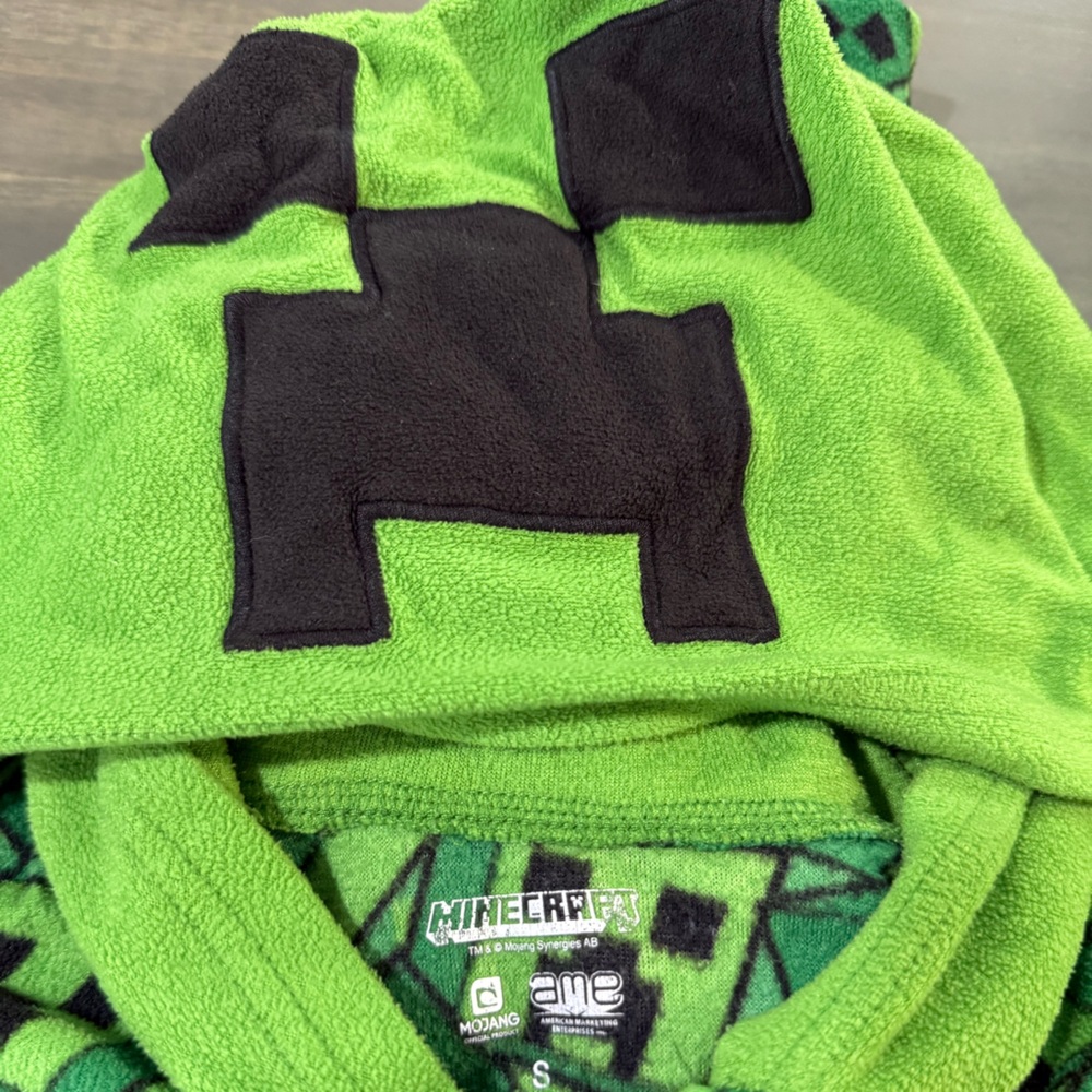 Kids Minecraft Creeper Pajama One piece